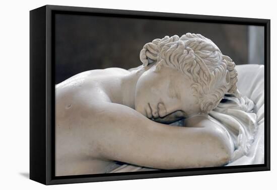 Sleeping Hermaphrodite-null-Framed Premier Image Canvas