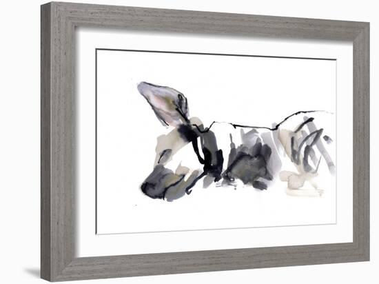 Sleeping Hyaena, 2010-Mark Adlington-Framed Giclee Print