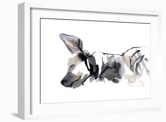 Sleeping Hyaena, 2010-Mark Adlington-Framed Giclee Print