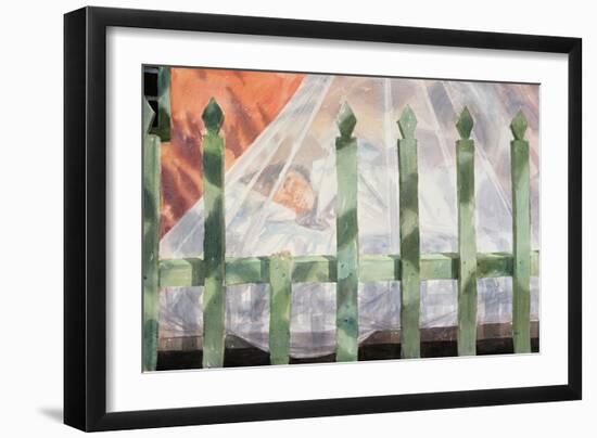 Sleeping in the Garden, Greece I, 2001-Lucy Willis-Framed Giclee Print