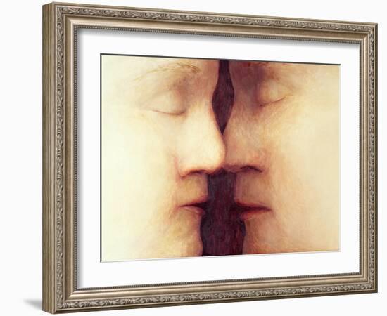 Sleeping Lovers, 1997-Evelyn Williams-Framed Giclee Print