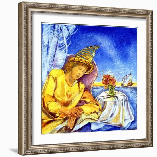 Sleeping Magician, 2005 (W/C)-Silvia Pastore-Framed Giclee Print