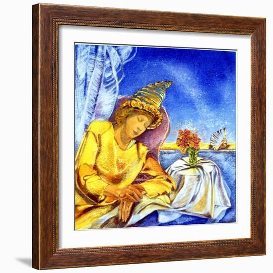 Sleeping Magician, 2005 (W/C)-Silvia Pastore-Framed Giclee Print