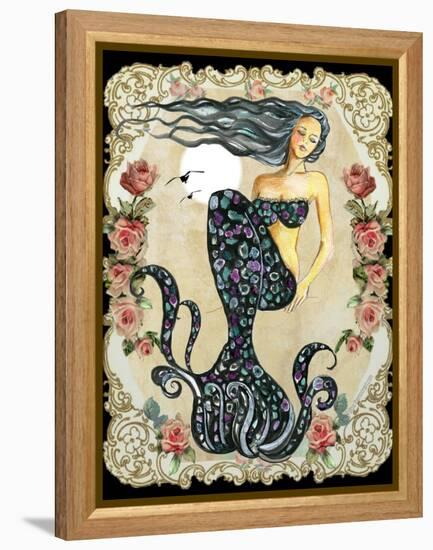 Sleeping Mermaid-sylvia pimental-Framed Stretched Canvas