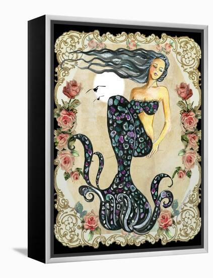 Sleeping Mermaid-sylvia pimental-Framed Stretched Canvas