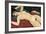 Sleeping Nude with Arms Open (Red Nude)-Amedeo Modigliani-Framed Art Print