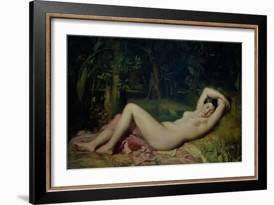 Sleeping Nymph, 1850-Theodore Chasseriau-Framed Giclee Print