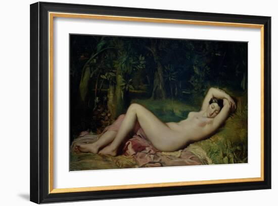 Sleeping Nymph, 1850-Theodore Chasseriau-Framed Giclee Print