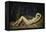 Sleeping Nymph-Theodore Chasseriau-Framed Premier Image Canvas