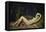 Sleeping Nymph-Theodore Chasseriau-Framed Premier Image Canvas