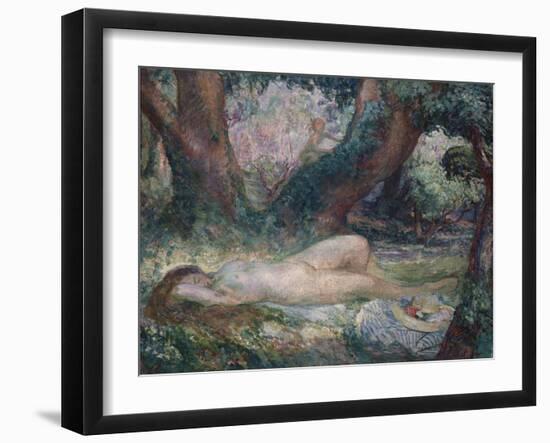 Sleeping Nymph-Henri Lebasque-Framed Giclee Print