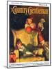 "Sleeping Through Santa's Visit," Country Gentleman Cover, December 1, 1928-Haddon Sundblom-Mounted Giclee Print