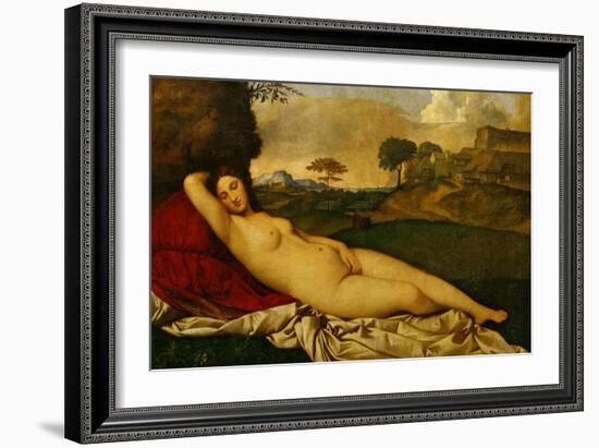 Sleeping Venus-Giorgione-Framed Giclee Print