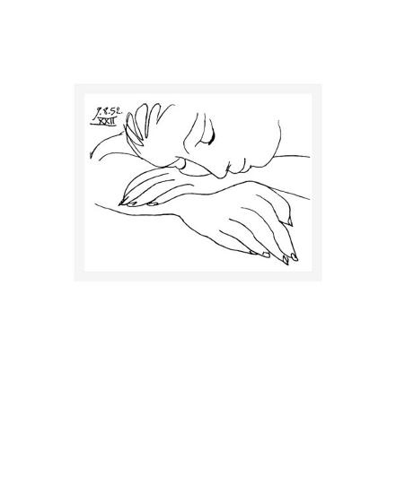 Sleeping Woman Art Print Pablo Picasso Art Com