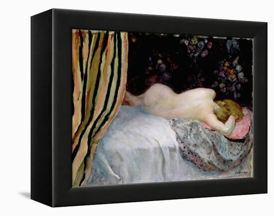 Sleeping Woman-Henri Lebasque-Framed Premier Image Canvas
