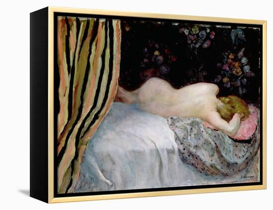 Sleeping Woman-Henri Lebasque-Framed Premier Image Canvas