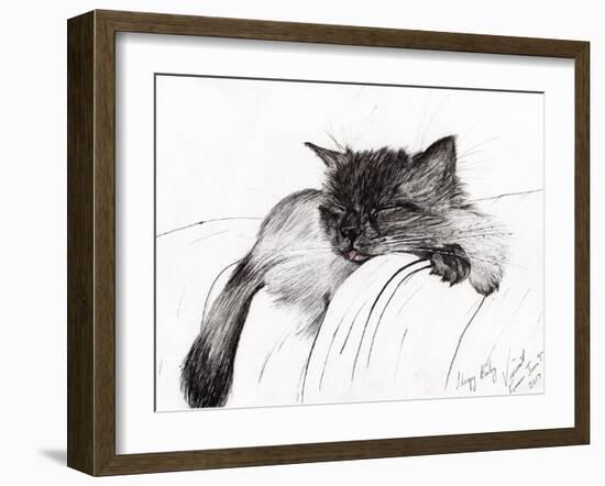 Sleepy Baby, 2013-Vincent Alexander Booth-Framed Giclee Print