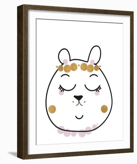 Sleepy Bear-Clara Wells-Framed Giclee Print