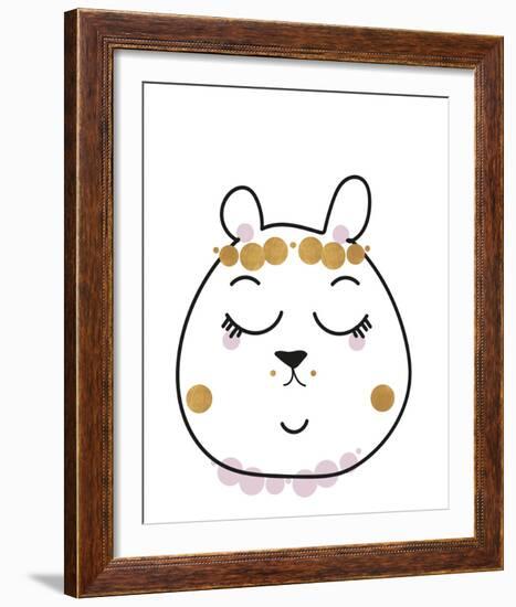 Sleepy Bear-Clara Wells-Framed Giclee Print