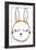 Sleepy Bunny-Clara Wells-Framed Giclee Print