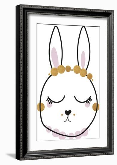 Sleepy Bunny-Clara Wells-Framed Giclee Print