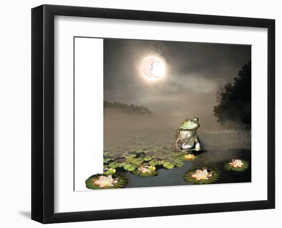Sleepy Frog-Nancy Tillman-Framed Art Print