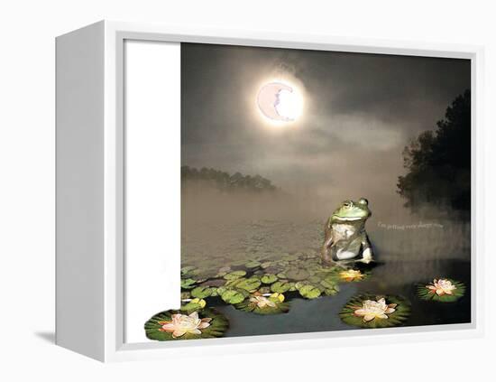 Sleepy Frog-Nancy Tillman-Framed Stretched Canvas