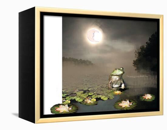 Sleepy Frog-Nancy Tillman-Framed Stretched Canvas