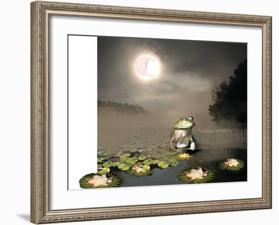 Sleepy Frog-Nancy Tillman-Framed Art Print