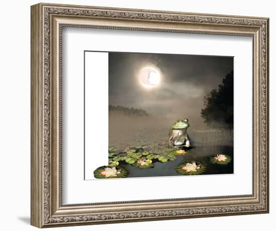 Sleepy Frog-Nancy Tillman-Framed Art Print