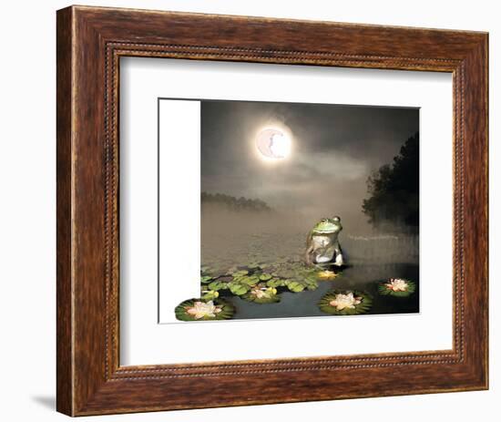 Sleepy Frog-Nancy Tillman-Framed Art Print