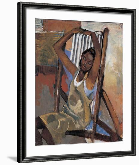 Sleepy Girl-Boscoe Holder-Framed Premium Giclee Print