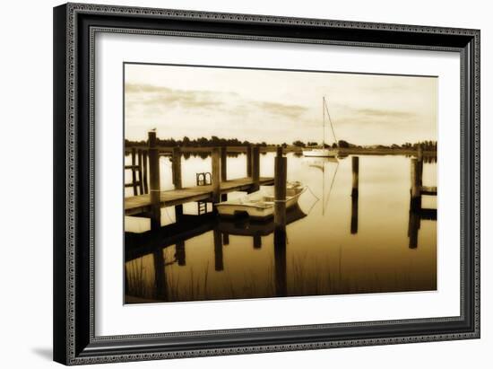 Sleepy Harbor I-Alan Hausenflock-Framed Photographic Print