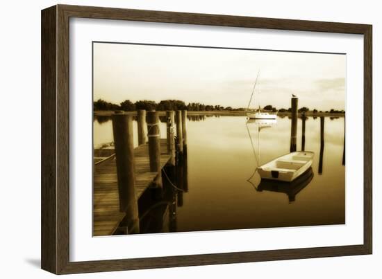 Sleepy Harbor II-Alan Hausenflock-Framed Photographic Print