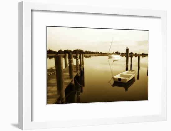 Sleepy Harbor II-Alan Hausenflock-Framed Photographic Print