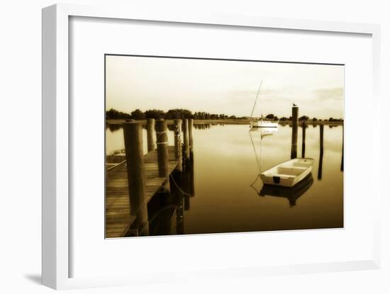 Sleepy Harbor II-Alan Hausenflock-Framed Photographic Print