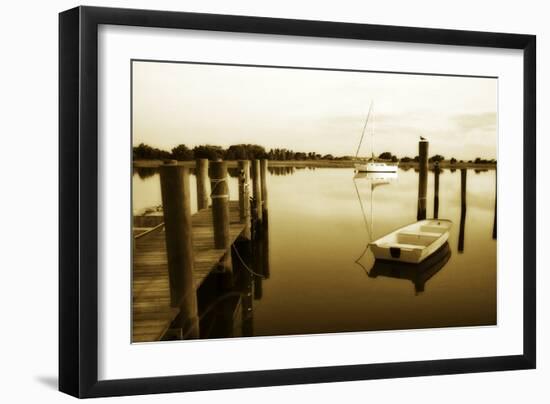 Sleepy Harbor II-Alan Hausenflock-Framed Photographic Print