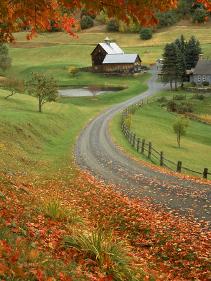 'Sleepy Hollow Farm, Woodstock, VT' Photographic Print - Charles Benes