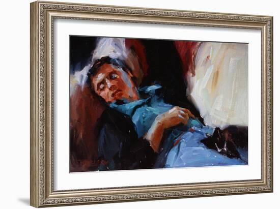 Sleepy Saturday-Pam Ingalls-Framed Giclee Print