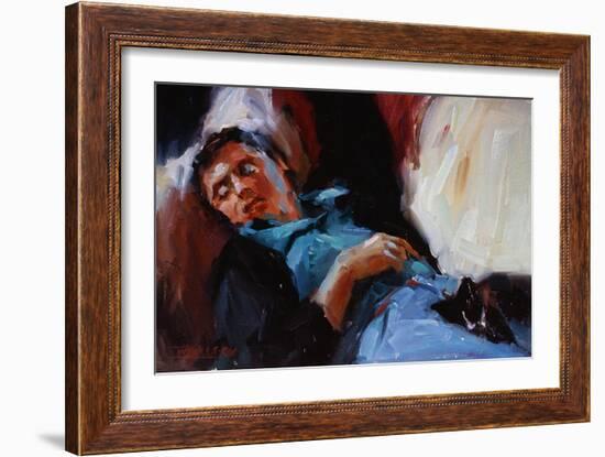 Sleepy Saturday-Pam Ingalls-Framed Giclee Print