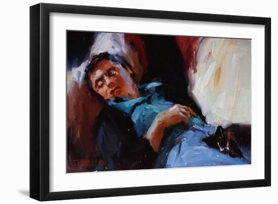 Sleepy Saturday-Pam Ingalls-Framed Giclee Print