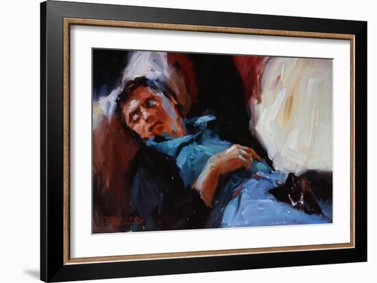 Sleepy Saturday-Pam Ingalls-Framed Giclee Print