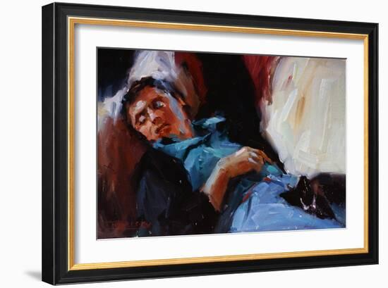 Sleepy Saturday-Pam Ingalls-Framed Giclee Print