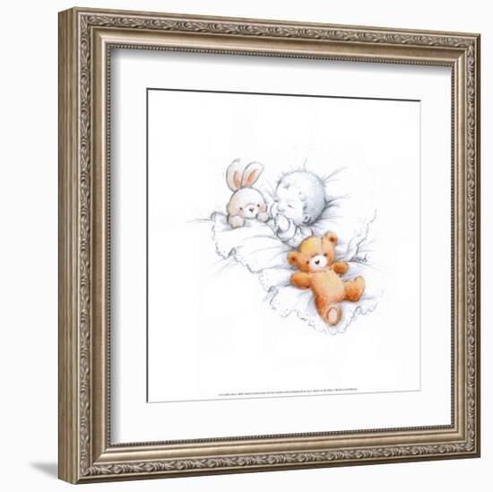 Sleepy Time IV-Makiko-Framed Art Print