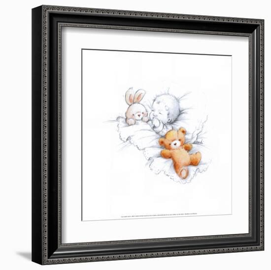 Sleepy Time IV-Makiko-Framed Art Print