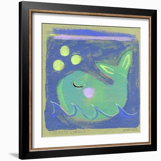 Sleepy Whale-Wyanne-Framed Giclee Print