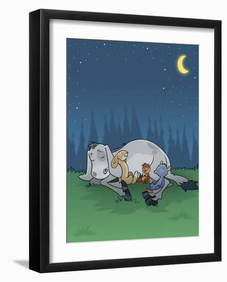 Sleepytown - Turtle-Chad Thompson-Framed Giclee Print