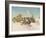 Sleigh Post, 1978 (Oil on Canvas)-Terence Cuneo-Framed Giclee Print