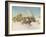 Sleigh Post, 1978 (Oil on Canvas)-Terence Cuneo-Framed Giclee Print