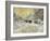 Sleigh Ride in Central Park-Childe Hassam-Framed Giclee Print